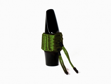 Photo New Bambu Hand Woven Ligature for Alto Sax